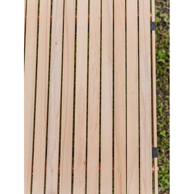 Набор для отдыха реечный стол 120 на 60 с креслами